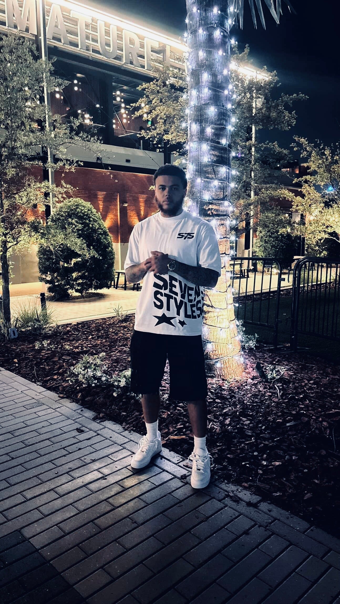 UNDER THE STARS TEE