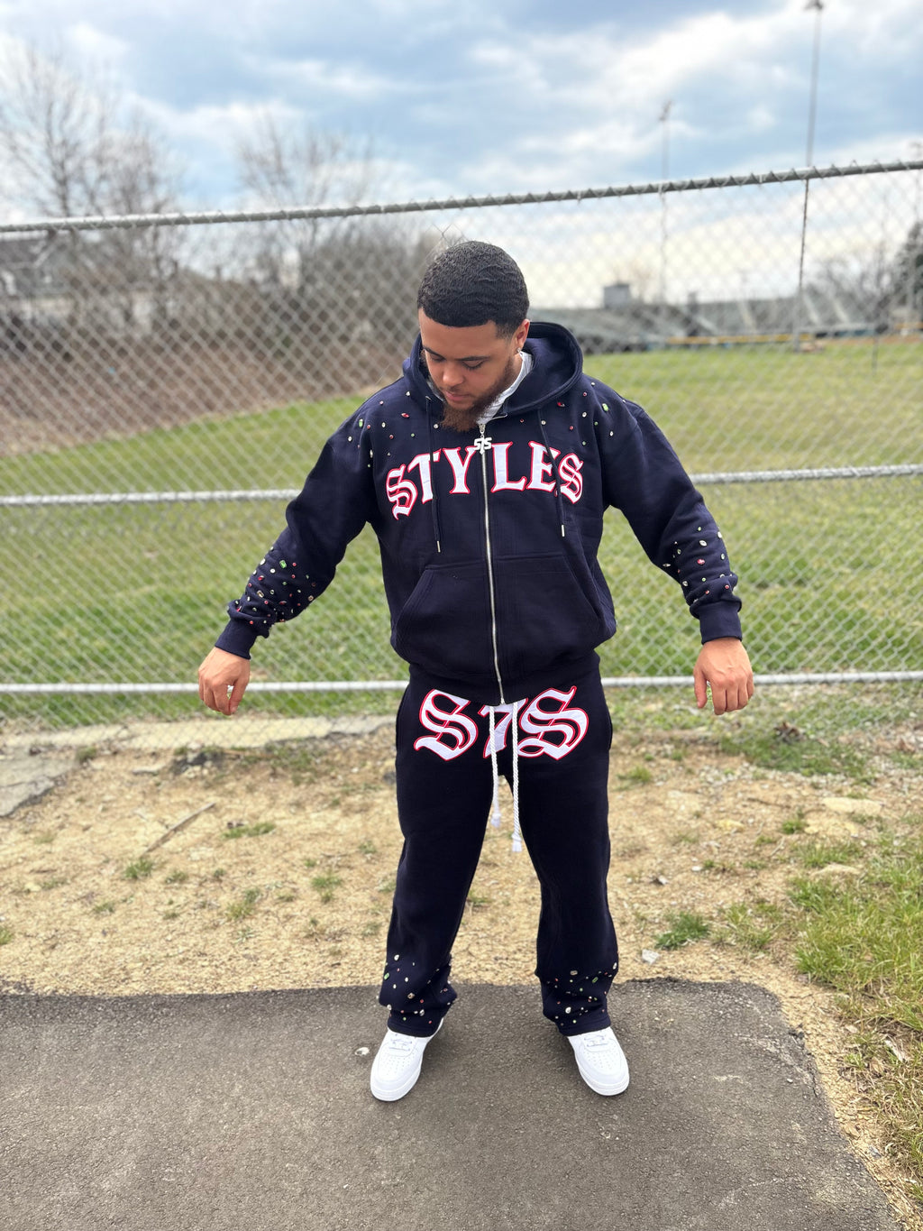 S7S Varsity Zip-Up Jacket