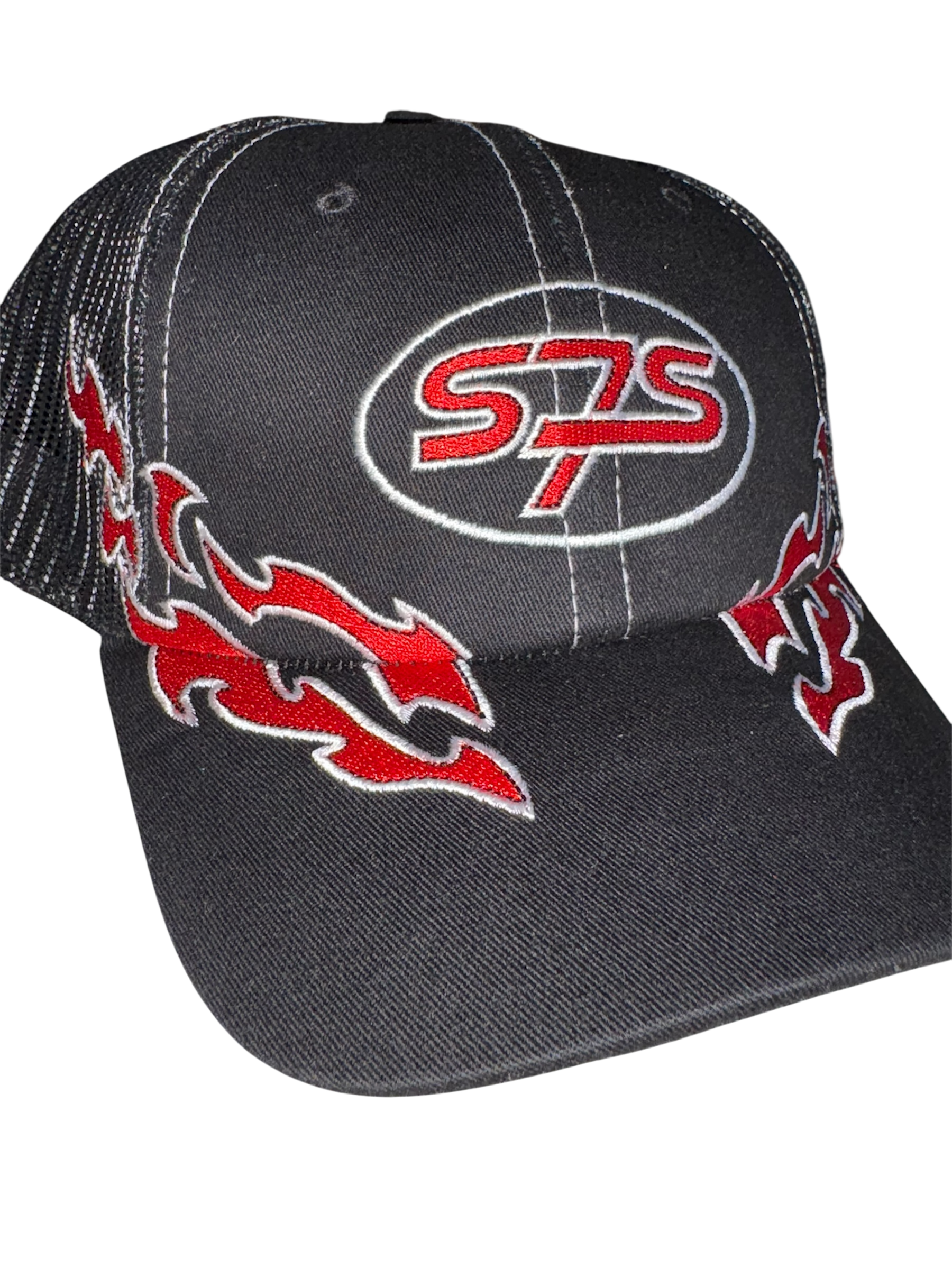 FLAME ON TRUCKER HATS
